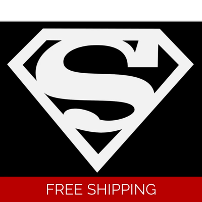 Superman S Logo Die Cut Vinyl Decal sticker Superman S Logo Die Cut Vinyl Decal sticker